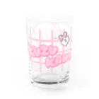 💗江崎びす子officialスズリ💗のクズかわチャン Water Glass :left