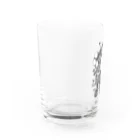 筆ペン画家 原良輔のcircus Water Glass :left