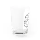 巷のアザラシ屋さんのツメツメアザラシ Water Glass :left