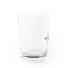 kawajitomoyoのカキの子ちやちゃん おすわり Water Glass :left