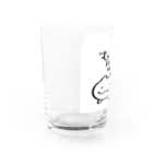 こめぞうのしろぬこ むにぃ Water Glass :left