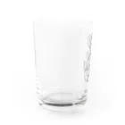merry_tar0の熊次郎（群衆）グラス Water Glass :left