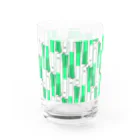 Tako＆Negi SUZURI支店のネギフル Water Glass :left