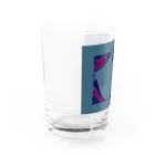 あみめのサーカスの蝶々の劇場 Water Glass :left