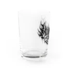 星ノ宮れの💫の星ノ宮れの ロゴ(黒) 小物類 Water Glass :left