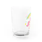 ZipBearTownのグーグー レインボー Water Glass :left