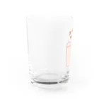 Anzu_Worldのモルモットのぽよりちゃん Water Glass :left