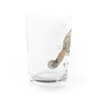 たんたん保護猫グッズのセイラちゃん Water Glass :left