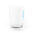 はるこの画伯ショップの外回り大変！サラリーマンアイスくん Water Glass :left