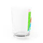 Danke Shoot Coffeeの手を伸ばした先にリンゴ Water Glass :left