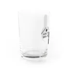 わかだん工房のハチワレうさぎ Water Glass :left