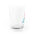 Momopiの鉄人キュー殉職 Water Glass :left