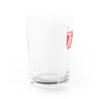 BRUNET BULL official SHOP！のブルブルロゴYタイプ Water Glass :left