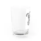 とよだ 時【ゆうもぁ-と】の伊吹山飛行上人 Water Glass :left