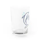 たじんのおみせのドルフィンスイム Water Glass :left