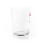 ありあれすのチョーク#dkさんをすこれ Water Glass :left