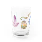 Giostraの5種の鉱物 Water Glass :left