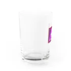 アメリカンベース のパワー　デザイン Water Glass :left