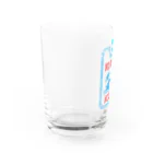 寒がりモンスターの冬と仕事のない国の入国スタンプ Water Glass :left