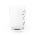 しめじの私は寿司です。 Water Glass :left