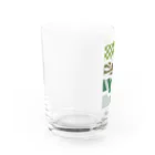 かもしれない堂の草層藻想からなるグラス Water Glass :left