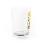 気ままに創作　よろず堂の純喫茶　いろどり　背景つき Water Glass :left