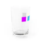 25th_ketchupのとにかくシンプルなYMCK Water Glass :left