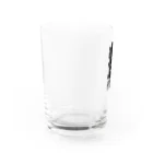 ナミカゼ商店のひらがなのあうん Water Glass :left