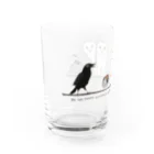 nachau7の鳥たちのさえずり Water Glass :left
