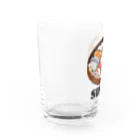 猫と釣り人のSUSHI_2R Water Glass :left