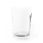 Lanのワニンニ〜 Water Glass :left