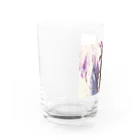 Lost'knotの廃児氏~タダカオガイイヒト斑裂ver.~ Water Glass :left