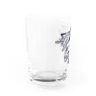 レッドムーンのドクロ様 Water Glass :left