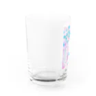 oka emiのゆかた Water Glass :left