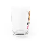 Ikukoの紀州犬　REN Water Glass :left