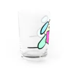 おかずぱんつ　(OKP)の本読むいぬくん Water Glass :left