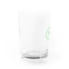 'Lbethereのgrロゴ Water Glass :left