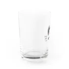 古きを越えて新しく前への麗しき黒き瞳 Water Glass :left