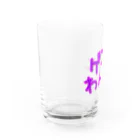 ゲスわんshopのロゴグラス Water Glass :left