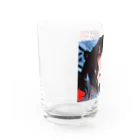 Yuko M.の赤少女 Water Glass :left