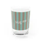 cocoartの雑貨屋さんの【Hug me】（白くま）グラス＝SALE中！！ Water Glass :left