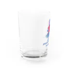 bimakoのお店のアコーディオンねこ Water Glass :left