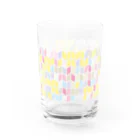 ito_picのyagasuri pink Water Glass :left