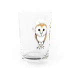 Leee_sanのメンフクロウトリオ Water Glass :left