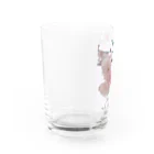 蒼の工房のおはな(梅) Water Glass :left