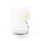 ねこぶんちゃんの猫ぶんちゃん　ごちそうアフター Water Glass :left