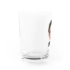 aohaaiyoriideteaiyoriaokiの青木加齢臭グッズ Water Glass :left