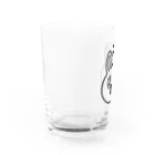 くぱん氏のうさぎのう Water Glass :left