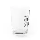 しる猫☆ミ雑貨店の見つめてにゃんにゃん Water Glass :left