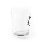 森 ピクセルのDOT WHITE CAT(グラス) Water Glass :left